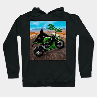 Ninja Kawasaki Motorcycle Hoodie